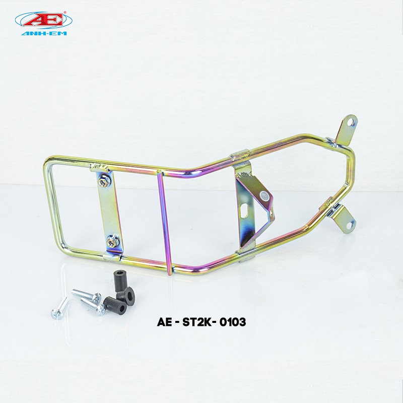 Baga mũi Inox 10ly-Titan 7 màu (ST2K) (APIDO) SATRIA 2000