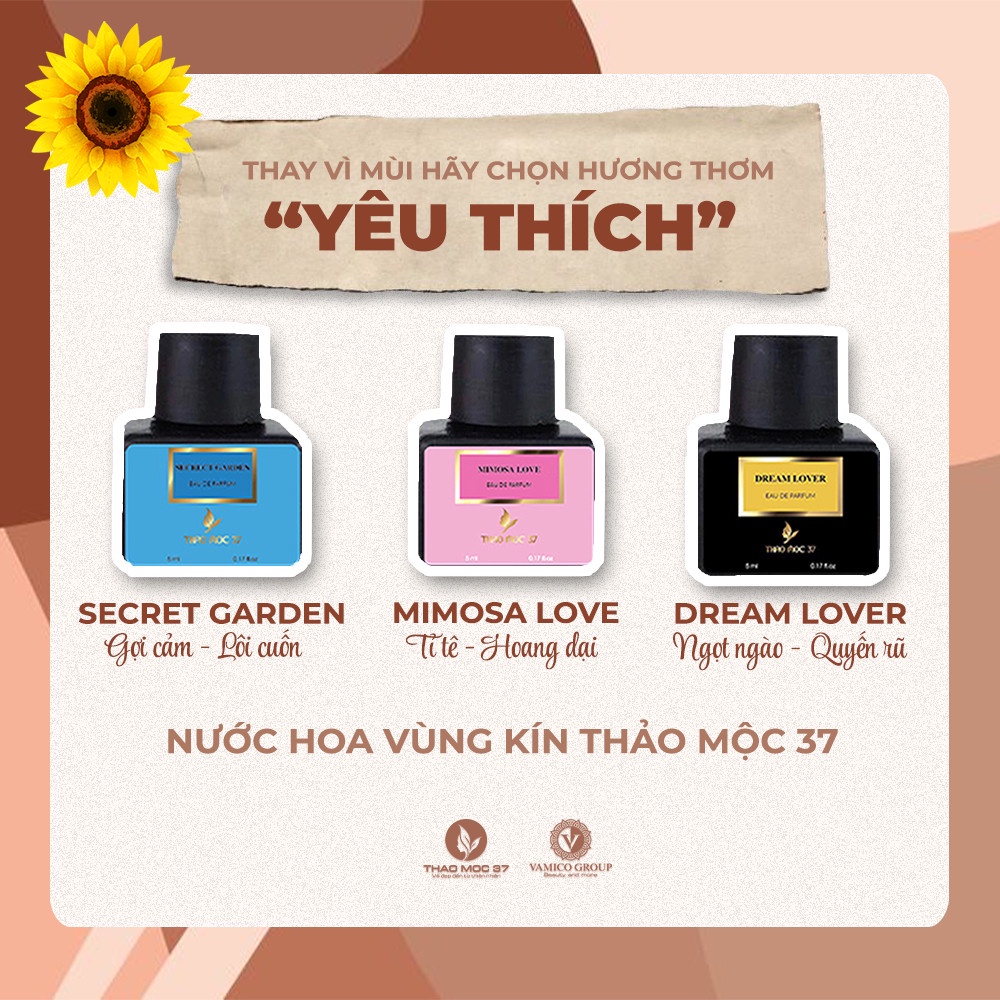 Nước Hoa Vùng Kín Thảo Mộc 37 Chính Hãng