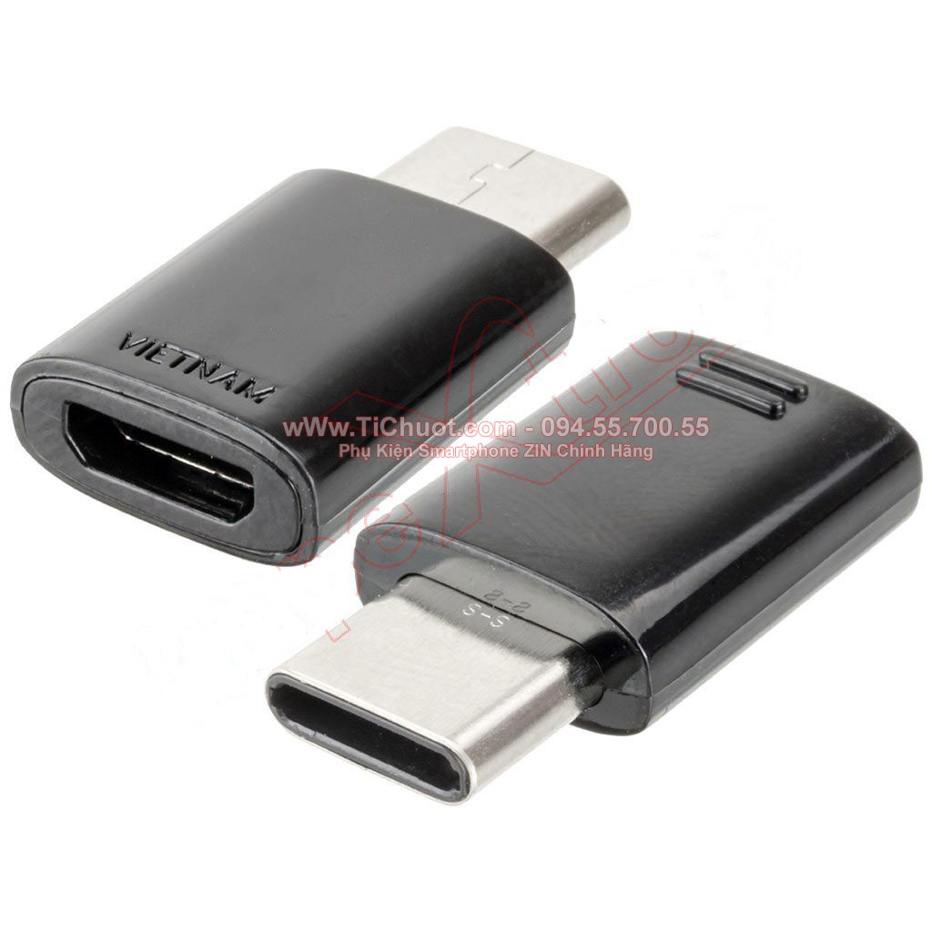 [Chính Hãng] Đầu chuyển cáp MicroUSB qua Type-C Samsung ZIN MicroUSB to Type-C Adapter