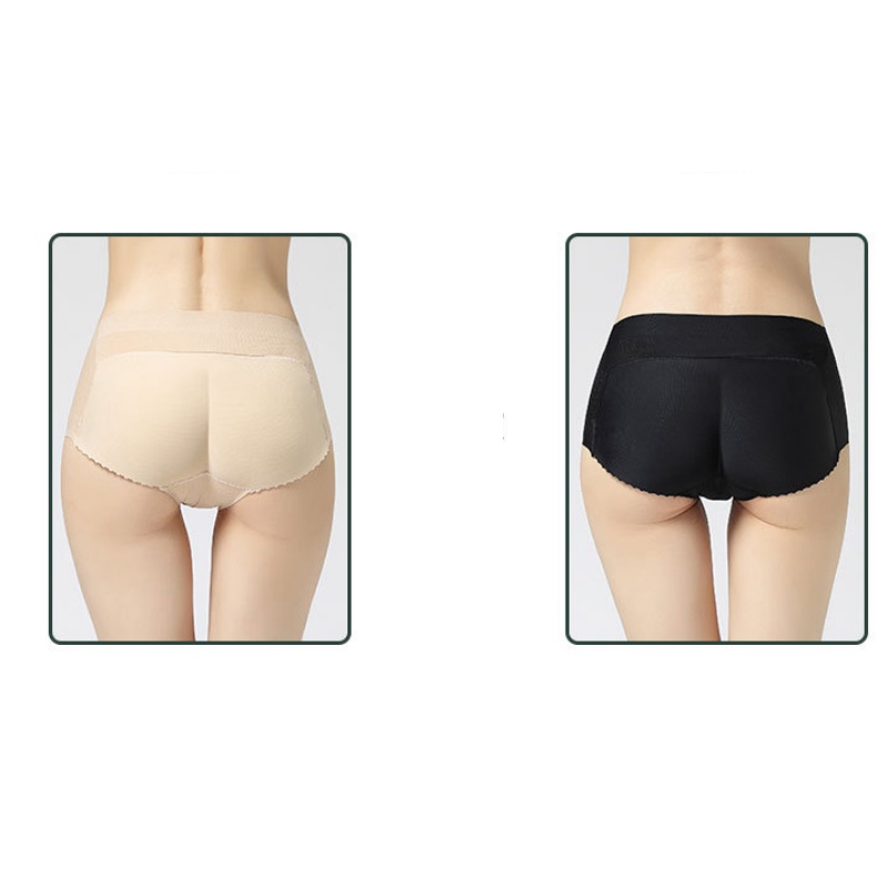 Quần Lót Độn Mông Không Đường May Không Lộ - Mỏng Và Mềm, Thật Mông, Đúc Liền Không Xô Dịch Mút