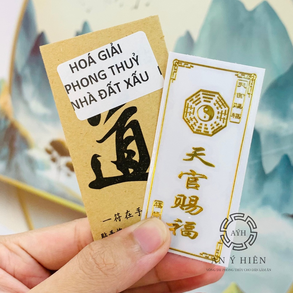 Lá dán Hóa giải nhà đất xấu