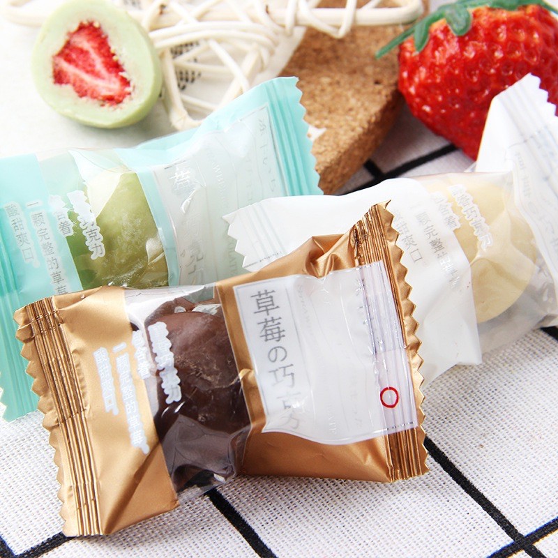 Socola Bọc Dâu Tây Sấy Khô Giòn
