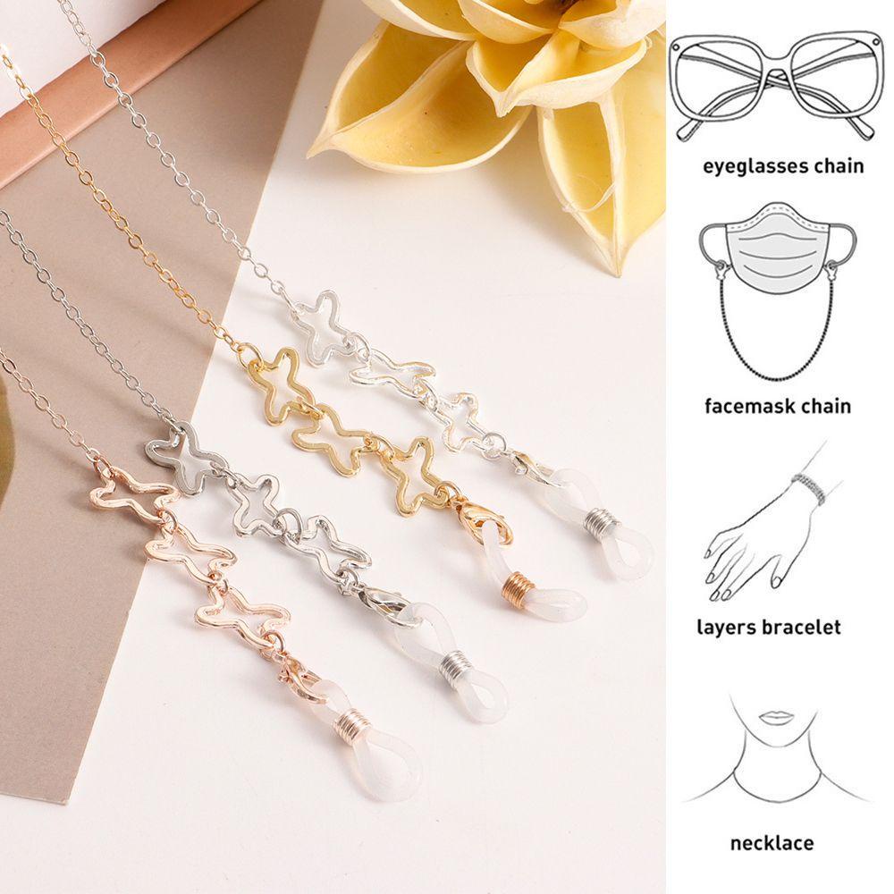 ESPO Dây Đeo Mắt Kính Chống Thất Lạc Bằng Kim Loại Thời Trang