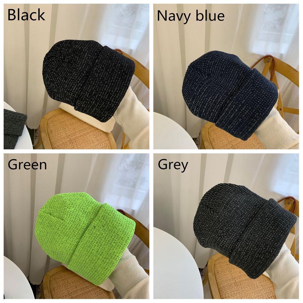 Mũ Beanie Phản Quang Chống Gió Thời Trang Thu Đông