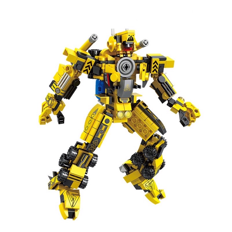 Bộ xếp hình Lego Panlos 633008 12 in 1 mô hình City Project Mecha