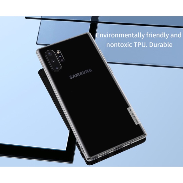 Ốp lưng SamSung Galaxy Note 10 plus/ Note 10 Pro dẻo trong suốt chính hãng Nillkin Nature