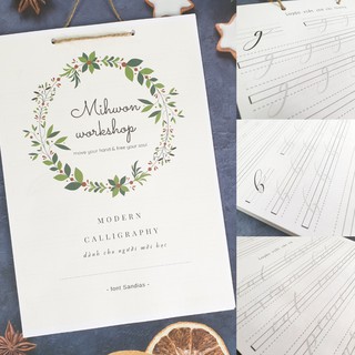 Combo luyện viết Modern Calligraphy dành cho người mới học