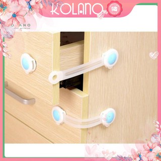 Khóa tủ lạnh KOLANO khóa ngăn kéo, bồn cầu, tủ gỗ an toàn cho bé HG-001125
