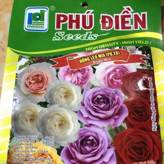 HẠT GIỐNG HOA HỒNG LEO PHÁP MIX nhập khẩu-  chuyên dụng.