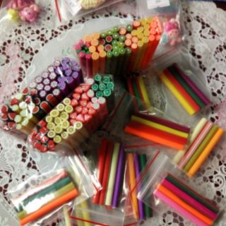 Combo 50 thanh nail đất sét trái cây