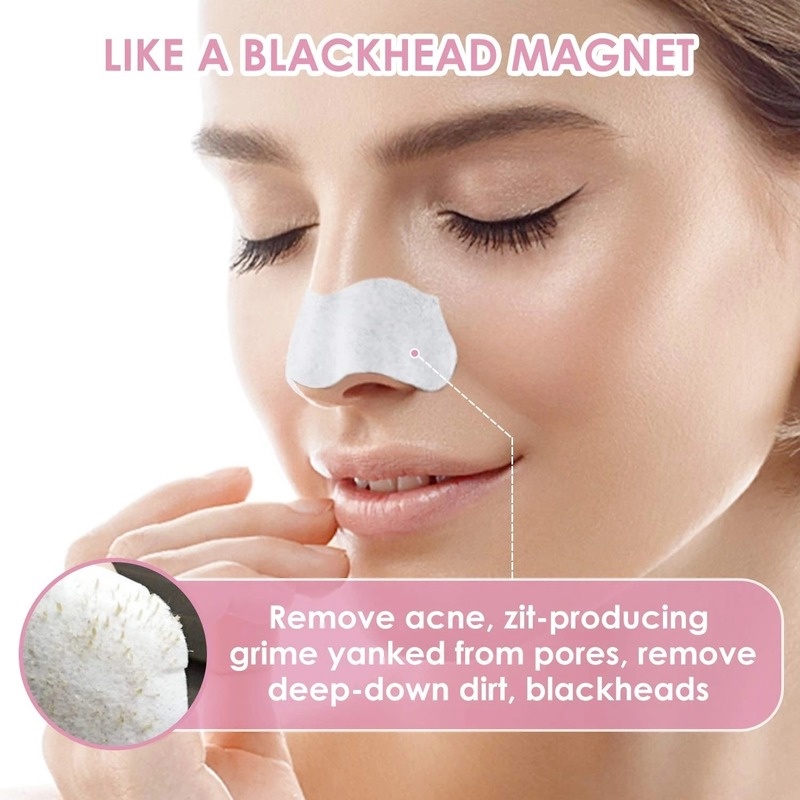 Set 10 miếng dán mũi lột mụn đầu đen làm sạch sâu lỗ chân lông hiệu quả