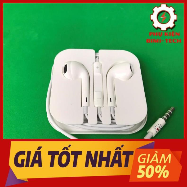 [DEAL HOT] Tai nghe IP6 HK 3.5mm tương thích với IP 5/5s 6/6s 6Plus/6sPlus