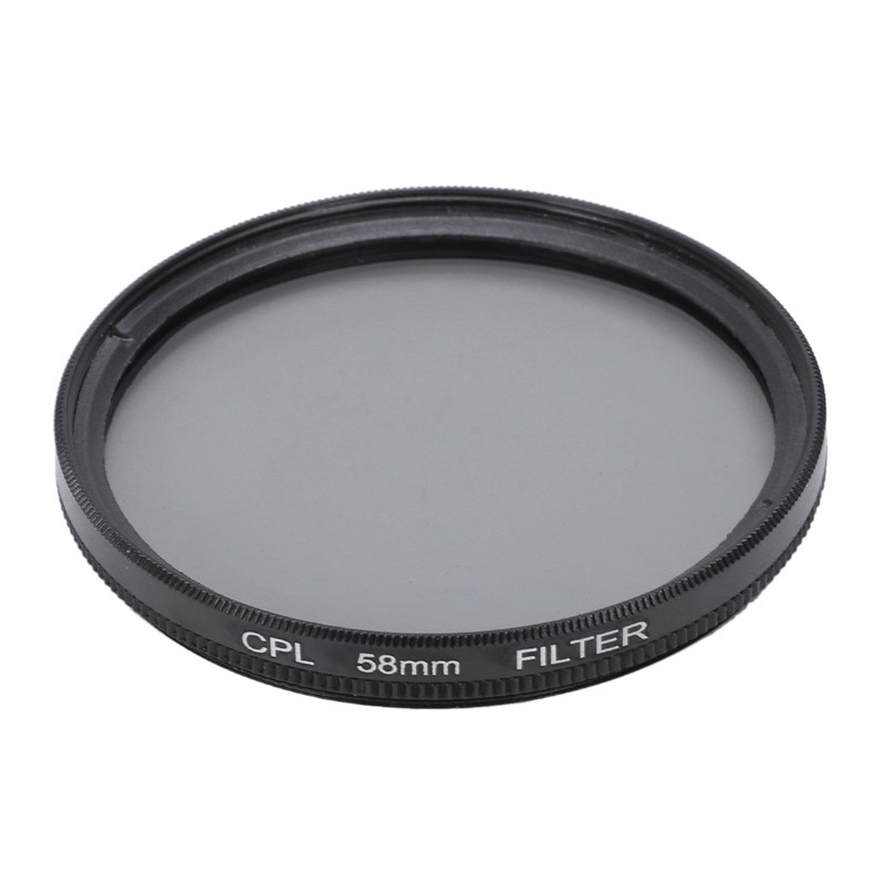 CPL UV Filter Kit 58mm for Canon EOS 700D 100D 600D 1200D Lens Hood