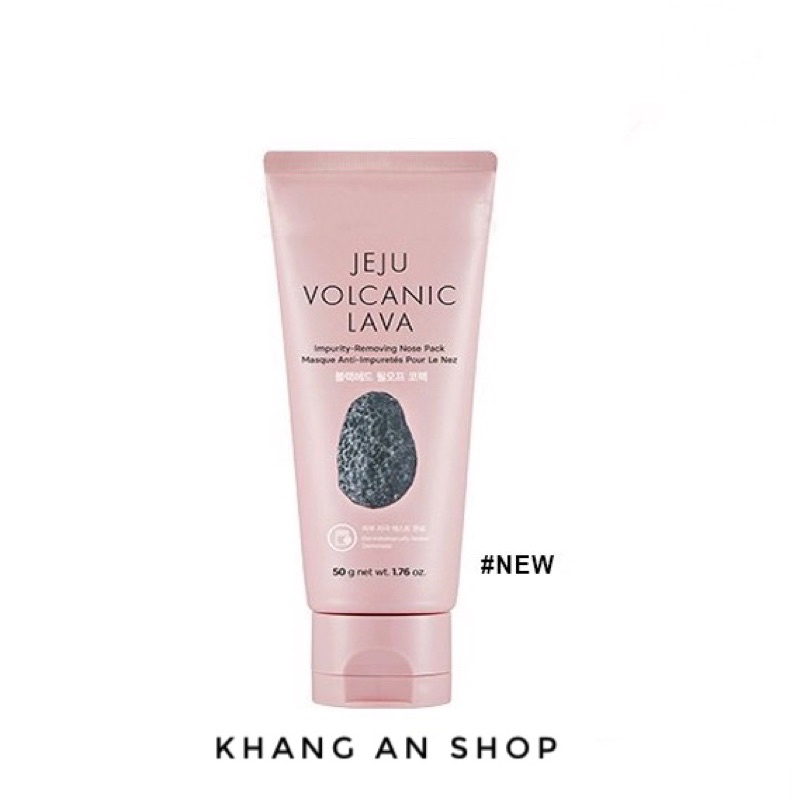 Gel lột mụn cám đầu đen Jeju Volcanic Lava The Face Shop 50ml