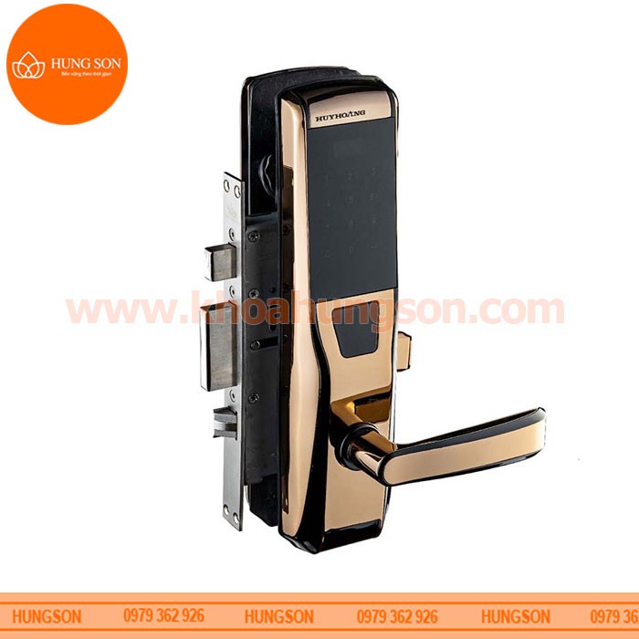 KHÓA VÂN TAY ĐIỆN TỬ HUY HOÀNG HD06 CAFE