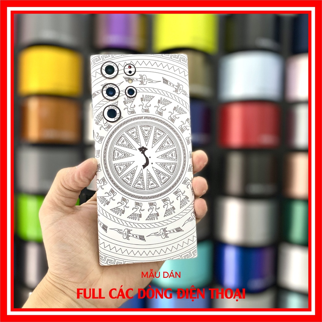 50 mẫu dán PPF SKIN full mặt sau lưng điện thoại - Film loại 1 chất lượng tốt nhất