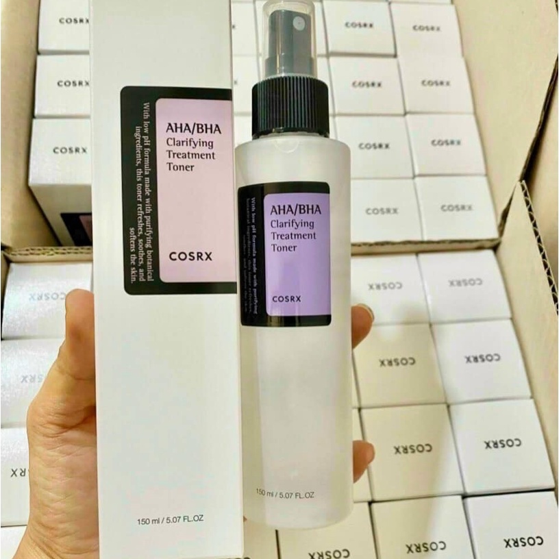 Nước Hoa Hồng Giảm Mụn Cosrx AHA BHA Clarifying Treatment Toner - 150ml