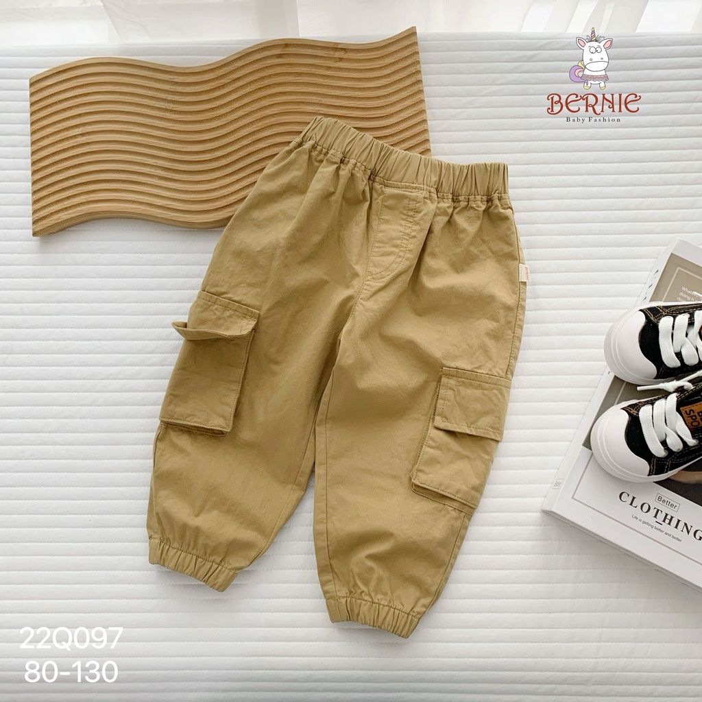 _Quần thô jogger bảnh bao cho bé trai 9 đến 23kg