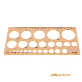 THƯỚC LỖ TRÒN QUILLING