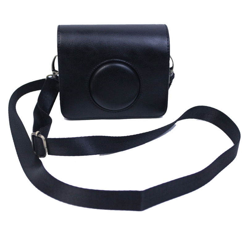 Bao Da PU Đựng Máy Ảnh Fujifilm Instax Mini Evo Evo Kèm Dây Đeo Vai