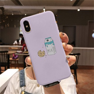 [Freeship toàn quốc từ 50k] Ốp lưng sữa và bánh quy TPU cao cấp siêu HOT cho Ip6 Ip7 IpXs IpXS Max Ip6 plus XR