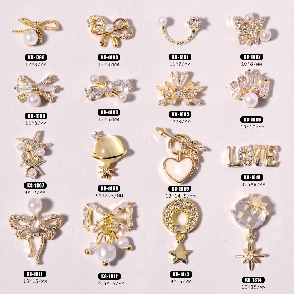 QQMALL Dây ChuyềN HìNh BướM / TráI Tim ĐíNh Đá 3D