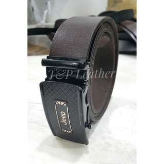 Thắt lưng nam da bò thật 100% cao cấp khoá lăn đuôi tròn