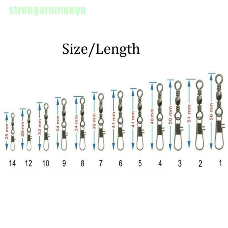 [onyu] Set 100 Vòng Nối Dây Câu Cá