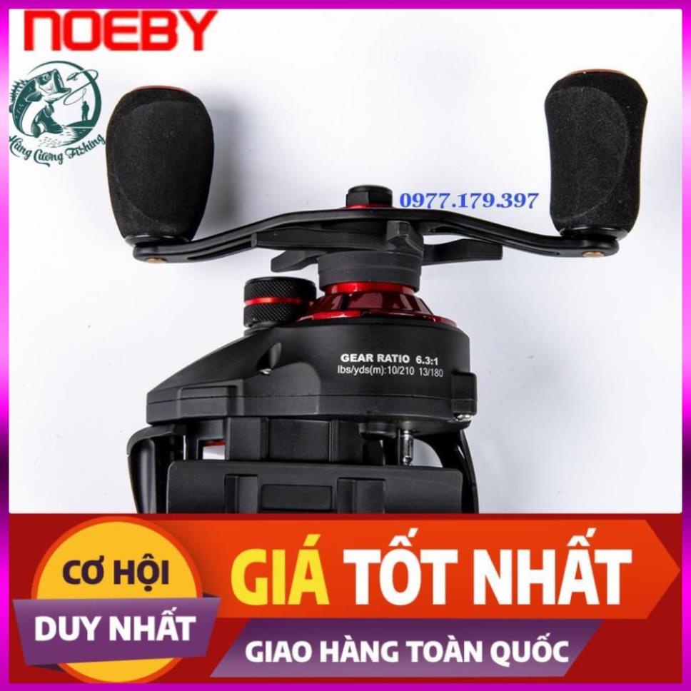 [Xả Kho 3 Ngày] Máy ngang Câu Cá Noeby Leisure K6 [Hàng Chính Hãng]