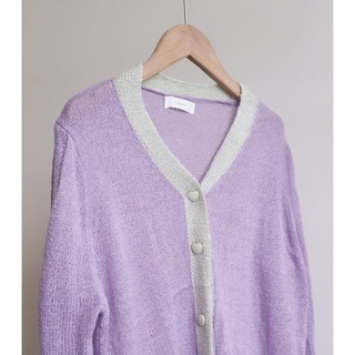 Kuchimachic - Áo cardigan len mỏng mã SPA2242
