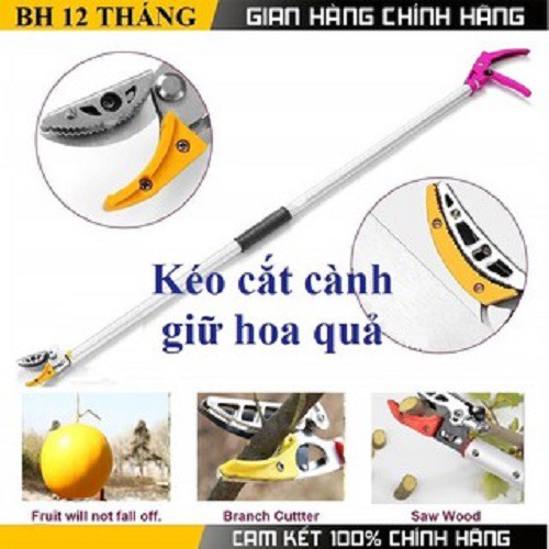 kéo cắt cành hái hoa quả trên cao