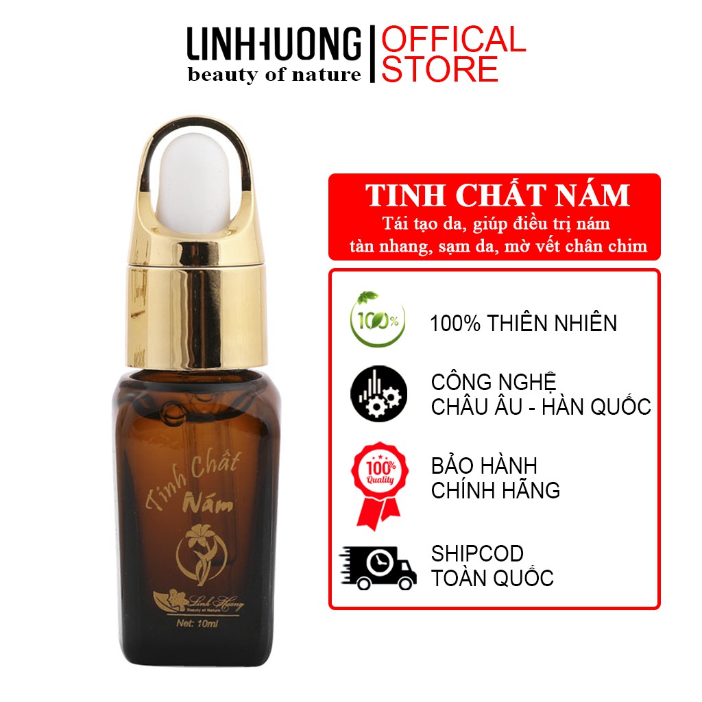 Tinh Chất Nám Linh Hương Ngăn Ngừa Nám và Lão Hóa Da 10ml