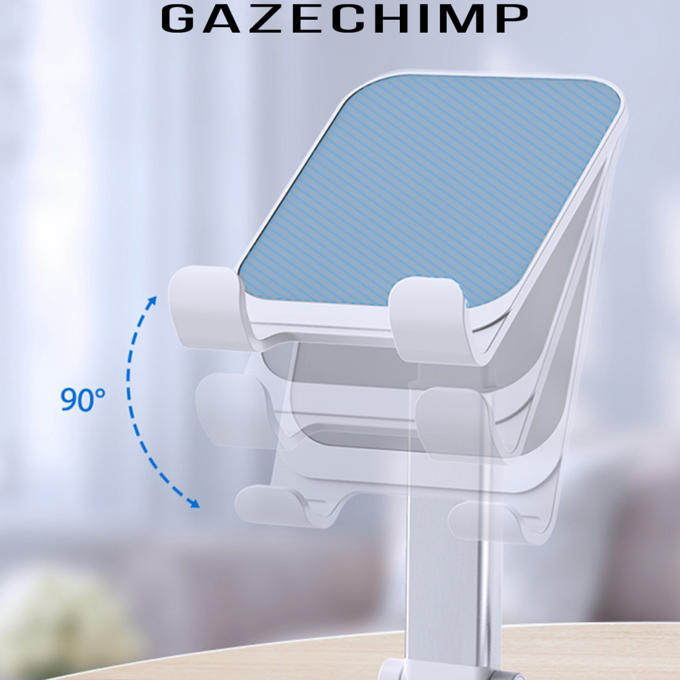 Giá Đỡ Điện Thoại / Máy Tính Bảng Để Bàn Có Thể Gấp Gọn Kích Thước 12.9 Inch