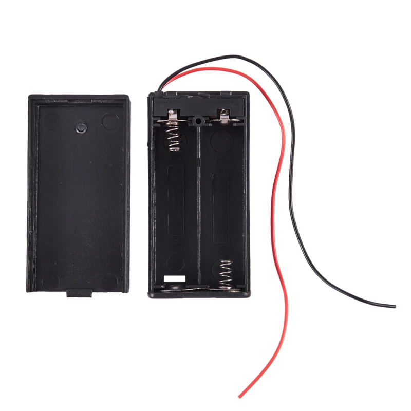 Hộp Đựng Pin 2 X AA 3V Có Công Tắc Bật/Tắt Kèm Vỏ Bọc
