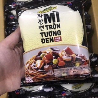 Mì Tương Đen Koreno Úp 4 Phút Gói 78G