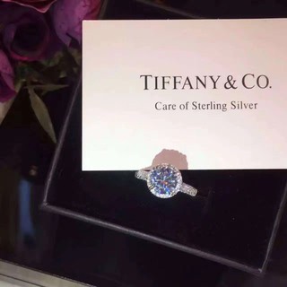 Nhẫn mạ bạc đính đá pha lê nguyên vòng thời trang cho nữ