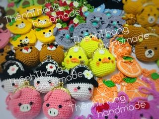 Túi đựng tỏi handmade (Khung mini 5cm)
