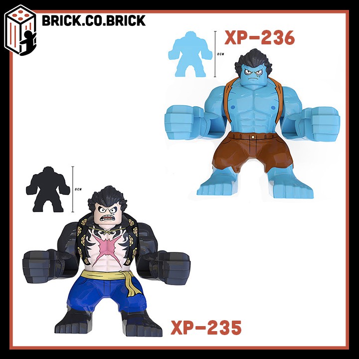 XP235  và XP236 (CÓ SẴN) - Đồ chơi lắp ráp bigfig nhân vật lego nhân vật trong phim one piece Nightmare Luf