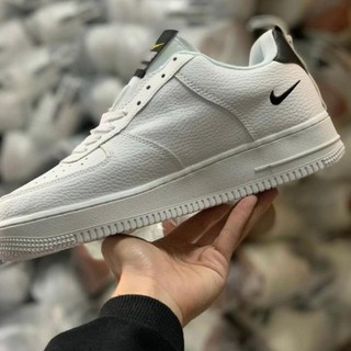 Giày Sneaker Af1 Utility Trắng Sọc Đen Fullbox