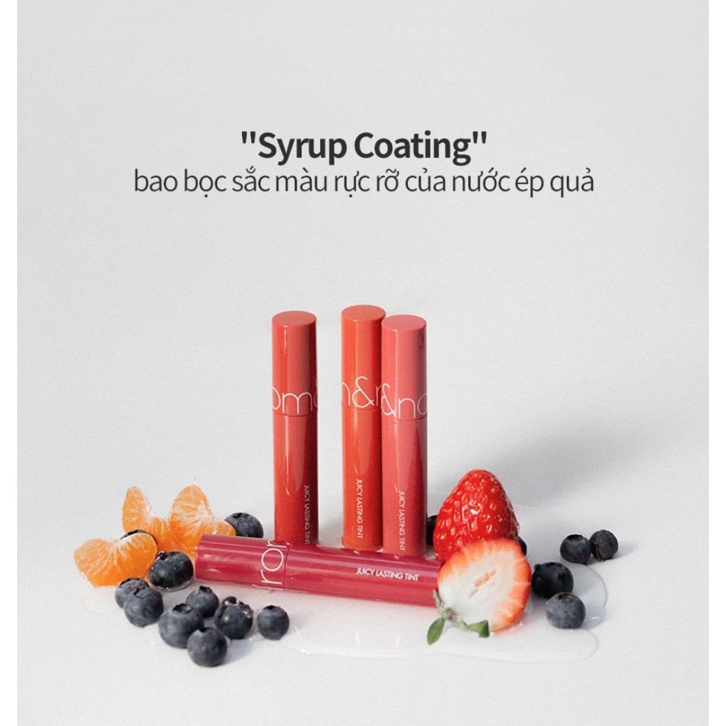 [MÀU 1-11] Son Tint Lì Romand Juicy Lasting Tint | BigBuy360 - bigbuy360.vn