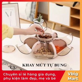 Sỉ lẻ khay hộp mứt tự bung đựng mứt, bánh kẹo, hạt khô đẳng cấp, lịch sự và sang trọng mẫu mới nhất tết 2021