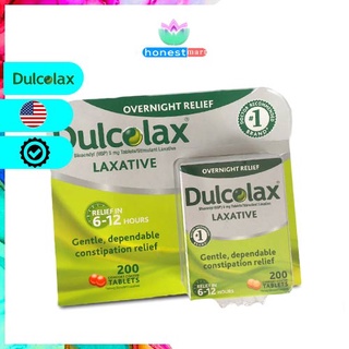 Viên uống giảm táo bón Dulcolax Laxative 200 viên