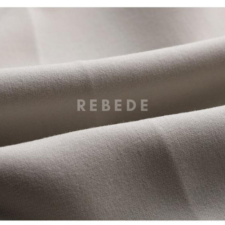 Quần tây nam đẹp màu trắng kem, vải Tuyết hàn co giãn cao cấp ống suông đứng Rebede | BigBuy360 - bigbuy360.vn