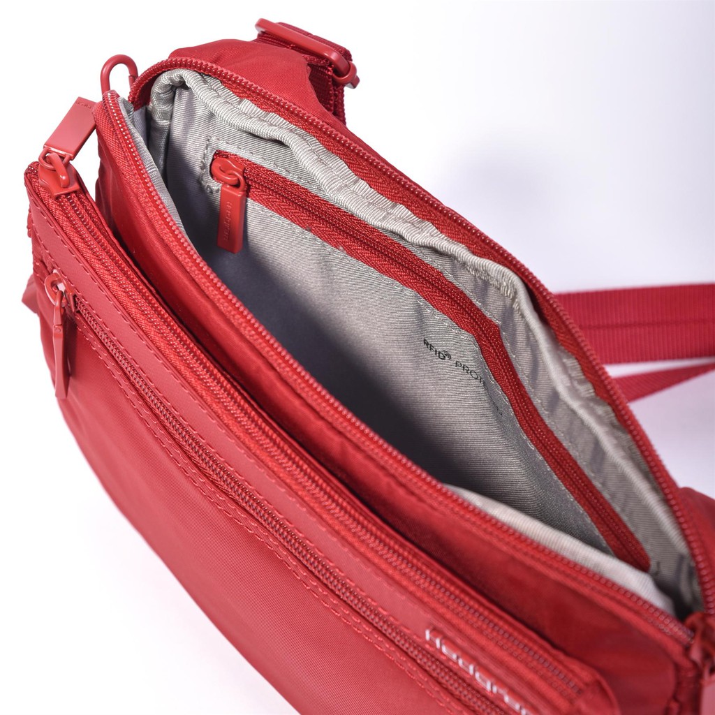 Túi đeo chéo cho nữ chống nước cao cấp HEDGREN Sally CHÍNH HÃNG 23x3x15.5cm