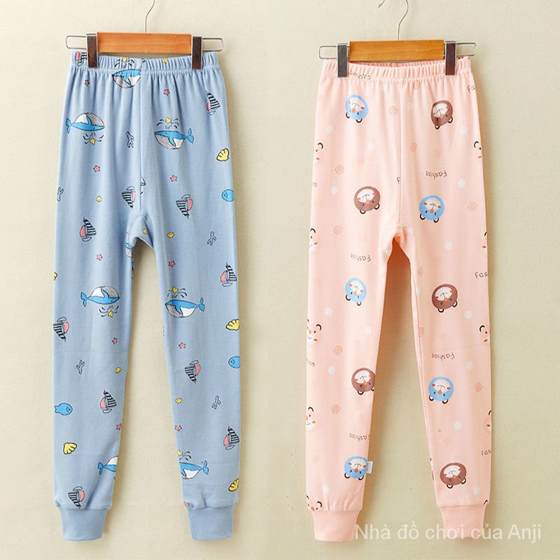 Cotton Children Sole Warm Cotton Pants Baby Boy And Girl Pajamas
