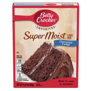 BỘT LÀM BÁNH BETTY CROCKER SUPER MOIST CAKE MIX 432G