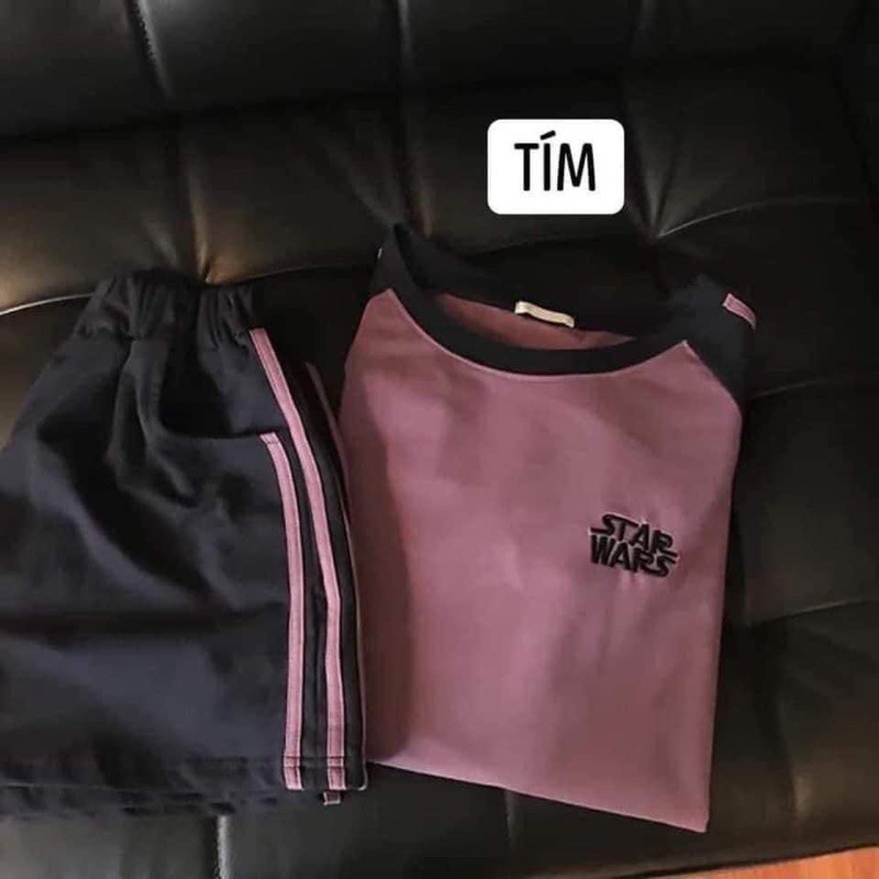 Bộ cotton cộc tay