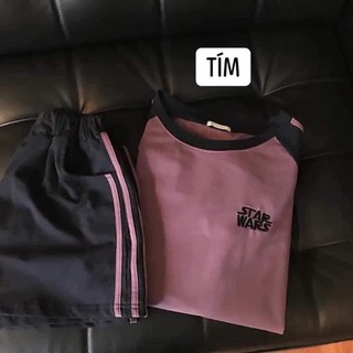 Bộ cotton cộc tay
