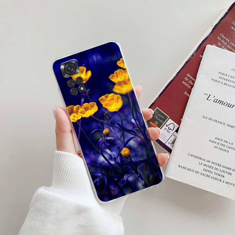 Ốp Điện Thoại TPU Dẻo Họa Tiết Hoạt Hình Động Vật Dễ Thương Cho Xiaomi Redmi Note 11 / Note 11S / Note 11 Pro 5G