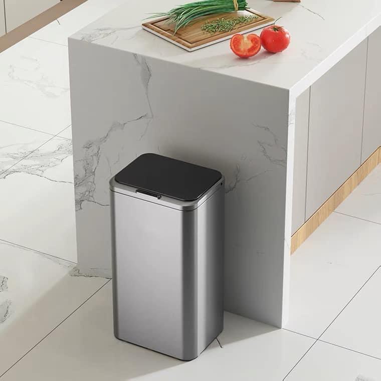 Thùng rác inox 304 cao cấp, thiết kế hiện đại, kiểu dáng mới lạ cho mọi không gian, resort, khách sạn, nhiều size